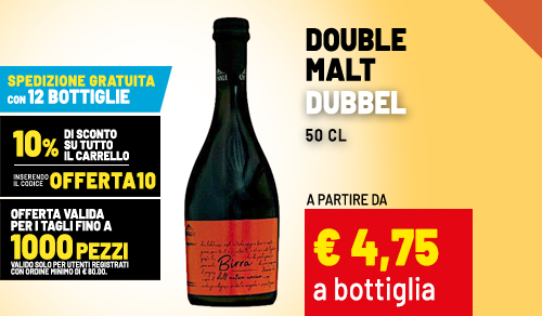 Birra Double Malt Dubbel 50cl