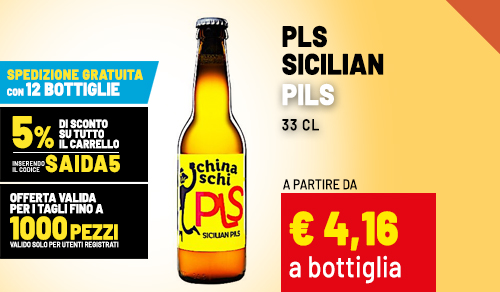 Birra Pls Sicilian 33cl