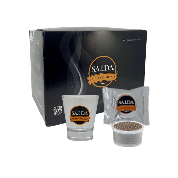 Capsule caffè SAIDA miscela Casa White Compatibili Essse Caffè