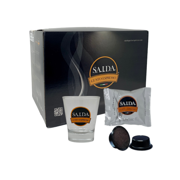 Capsule caffè SAIDA miscela Casa White Compatibili a Modo Mio