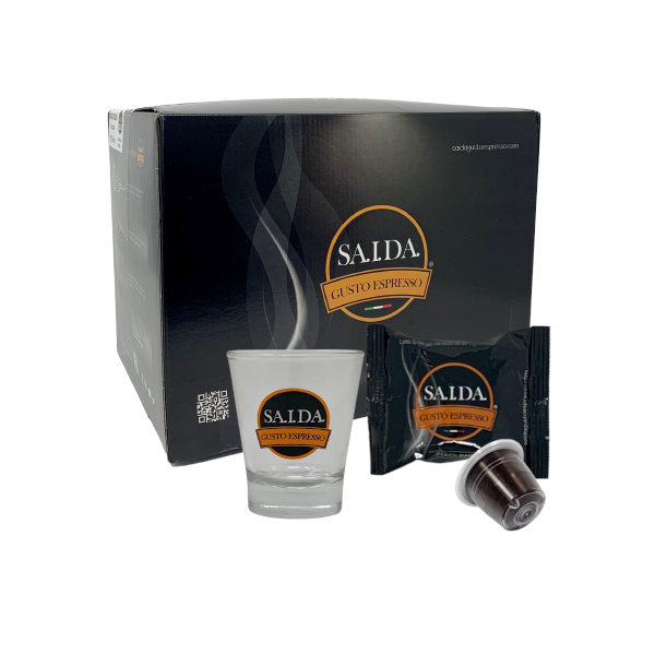 Capsule caffè SAIDA Miscela Bar Black | Compatibili Nespresso