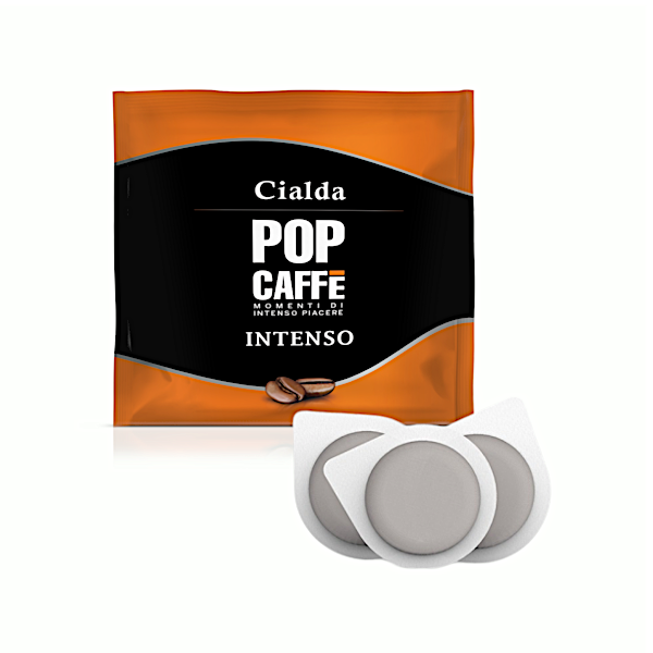 Cialde Filtro Carta ESE 44 Pop Caffè Miscela Intenso |  Saidagustoespresso.com