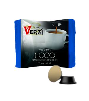 Capsule Caffè,Compatibile Lavazza Firma E VithaGroup Caffè Verzì Ricco