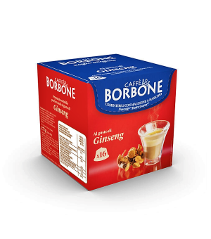 Capsula Borbone Caff al Gusto Di Ginseng Compatibile Nescaf Dolce Gusto