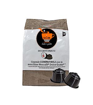 Capsule Dolce Gusto SA.I.DA. Espresso Dek (Compatibili Macchine Dolce Gusto)