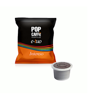 CAPSULE POP CAFFÈ E-TUO INTENSO COMPATIBILI CON MACCHINE FIOR FIORE COOP PRODOTTE FINO A LUGLIO 2020