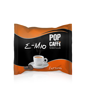 CAPSULE POP CAFFÈ E-MIO INTENSO COMPATIBILE CON MACCHINE LAVAZZA A MODO MIO