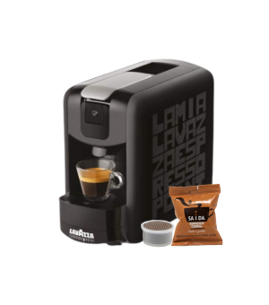 Macchina da Caffè Lavazza Espresso Point EP.Mini + 50 Capsule Point Saida Espresso Crema